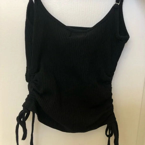 Princess Polly Areia Black Top, US 4 - Picture 5 of 7